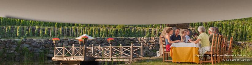 Route des vins - Cantons-de-l'Est (Estrie), Québec