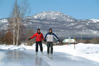 Patinoire Mamphrémagog ©Stéphane Lemire Patinoire Mamphrémagog ©Stéphane Lemire