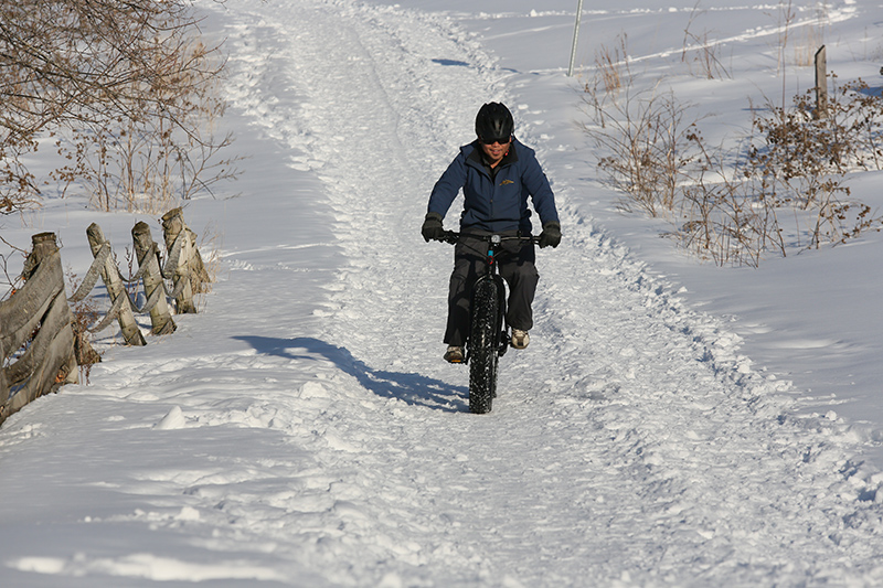 Parc de la Gorge de Coaticook: Vélo de montagne et vélo sur neige, Coaticook