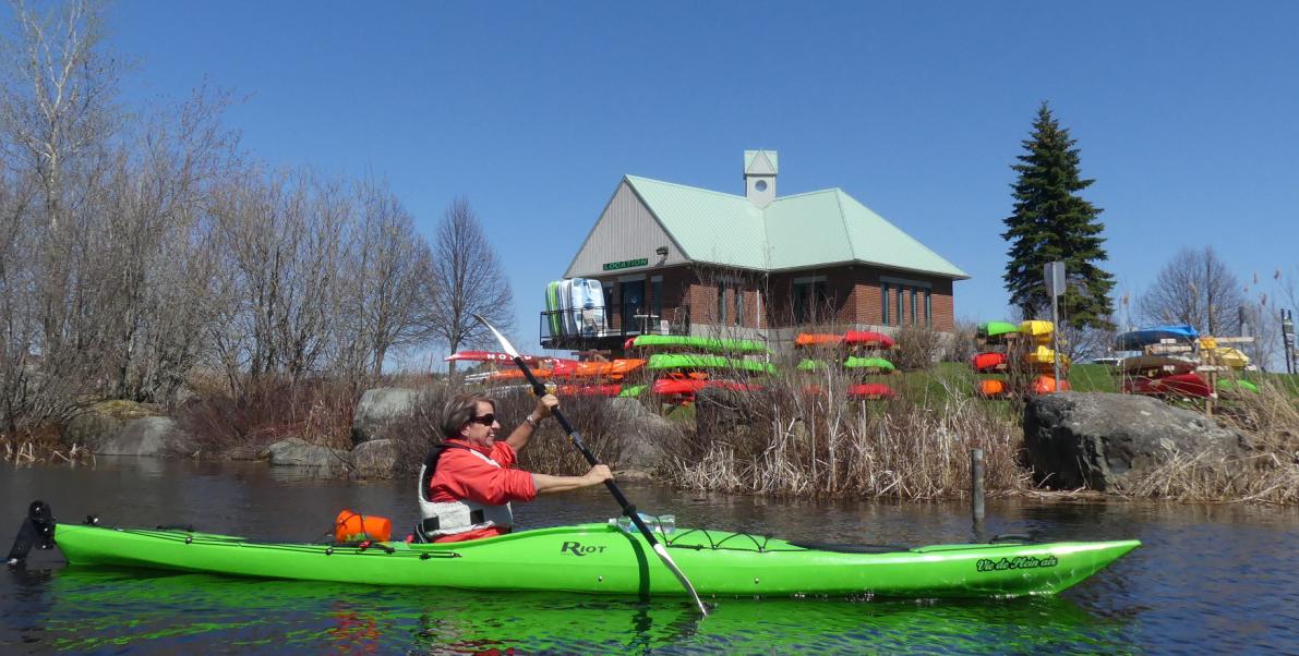 Kayak Vie de Plien air: Rivière aux cerises Magog