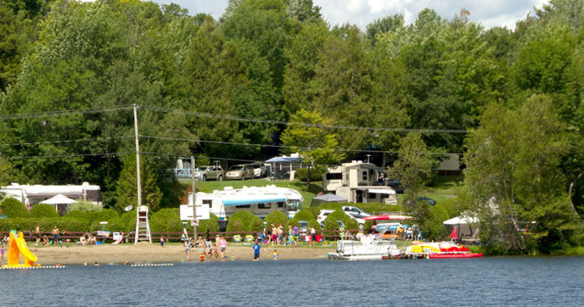 Camping Domaine du Lac Libby SaintÉtiennedeBolton Cantonsdel