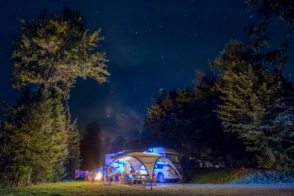 Camping - étoiles:
